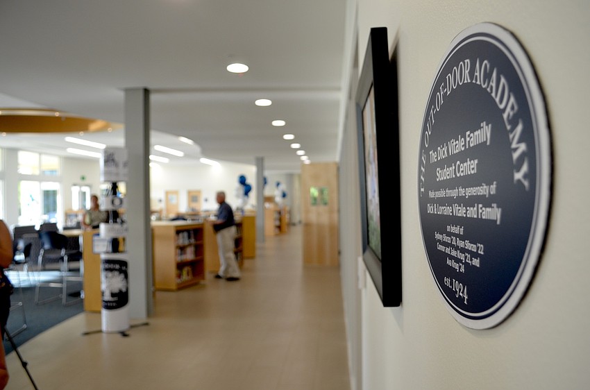 The Dick Vitale Family Student Center features a 900-square-foot Tech Center and the Cyber Café.