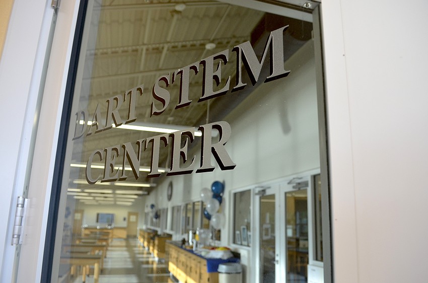 The DART STEM Center houses math and science classrooms and labs on the second floor of the building.
