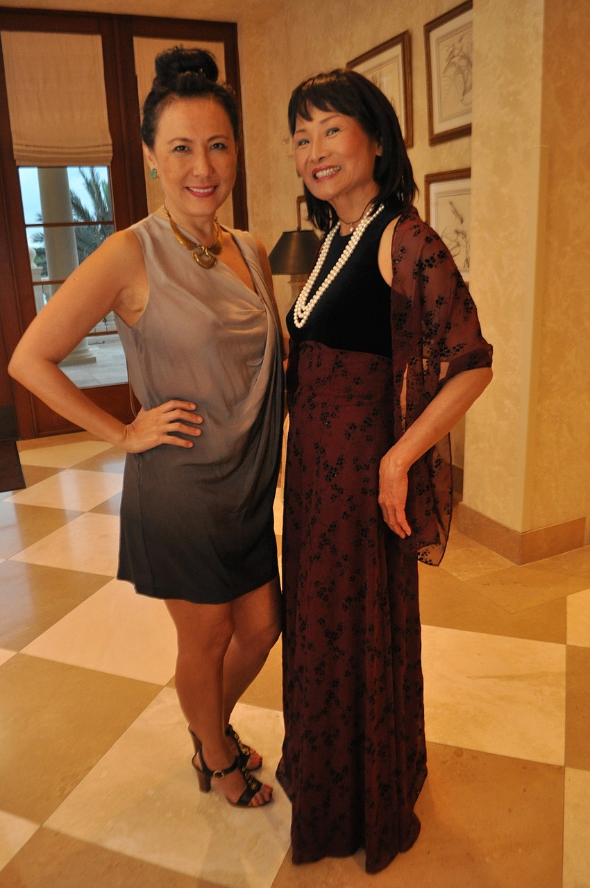 Elena Kiang and Jeannie Beyer are from China and Taiwan, respectively.