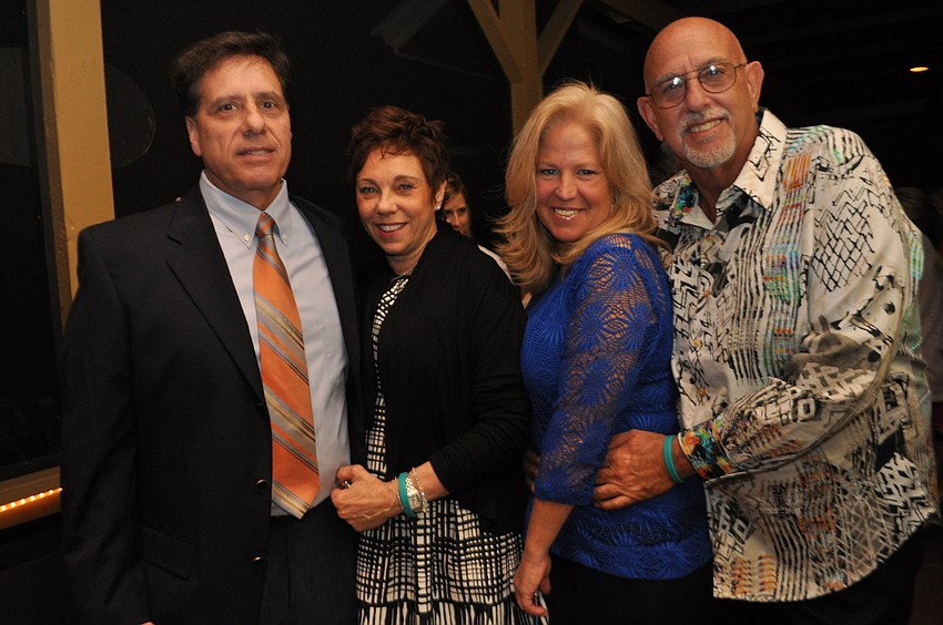 Dan and Denise D’Andrea with Jean and Frank Mosca