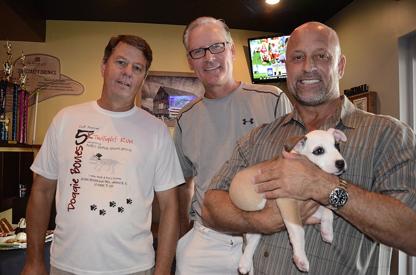 Rob Osglesby, John Getty and Alan Anderson