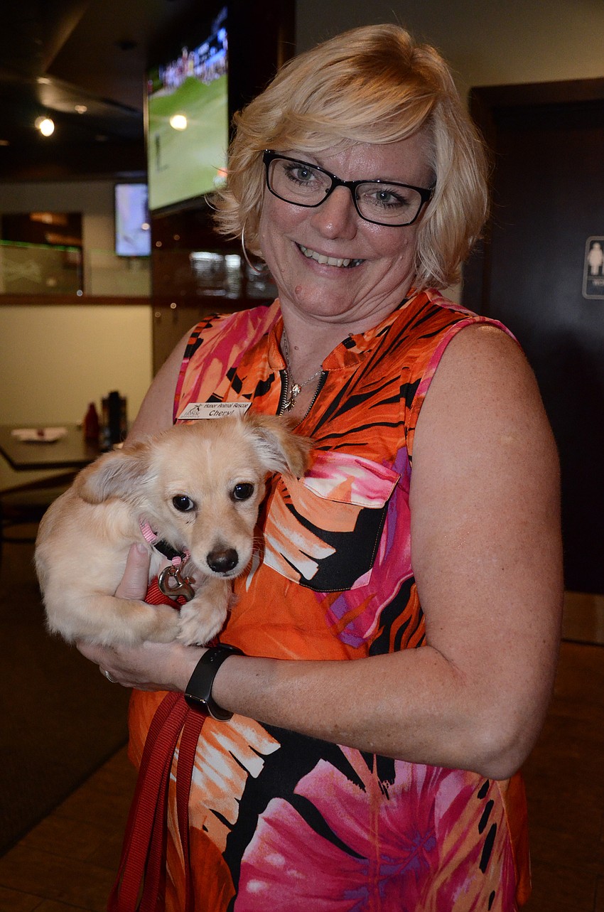 Cheryl Rice and Peaches