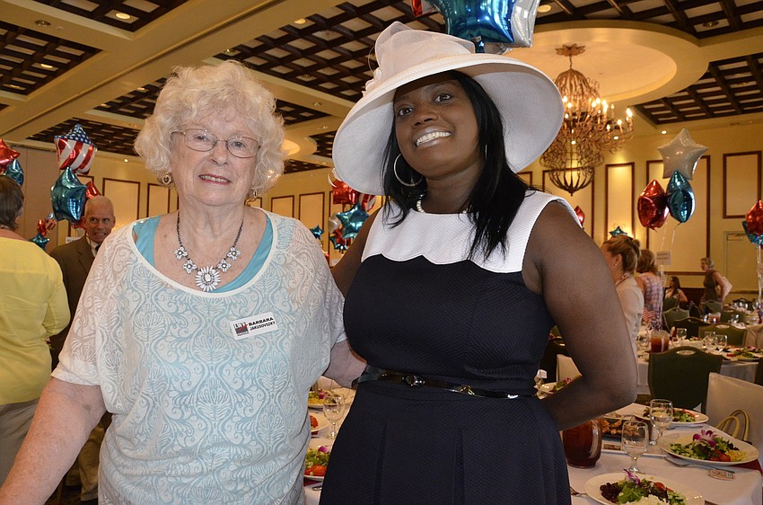 Barbara Jakusovszky and Xtavia Bailey