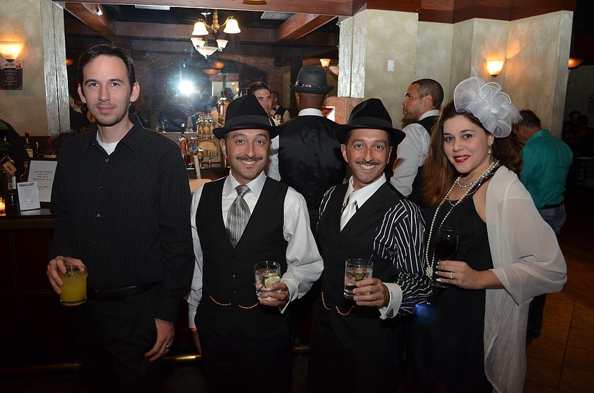 Petr Marcan, Michael Scire, Richard Scire and Emarie Marcan.