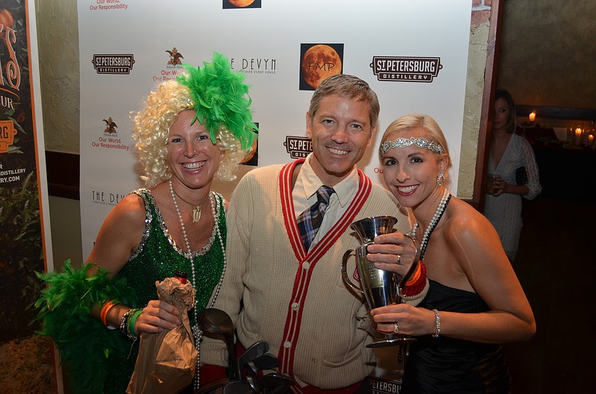 Kelly Hunt, Gary McDermott and Jenah Victor