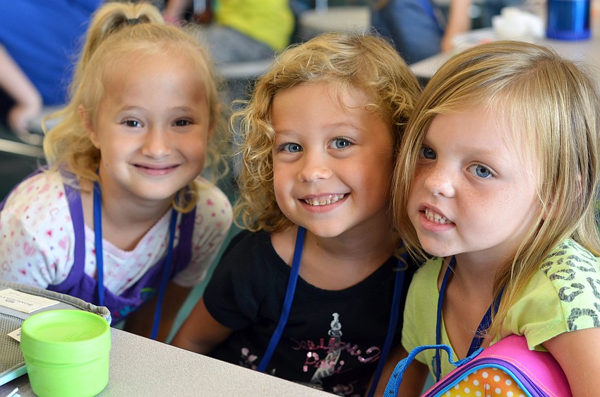 Jada Lewis, Nesta Humphrey and Aubrey Hickey