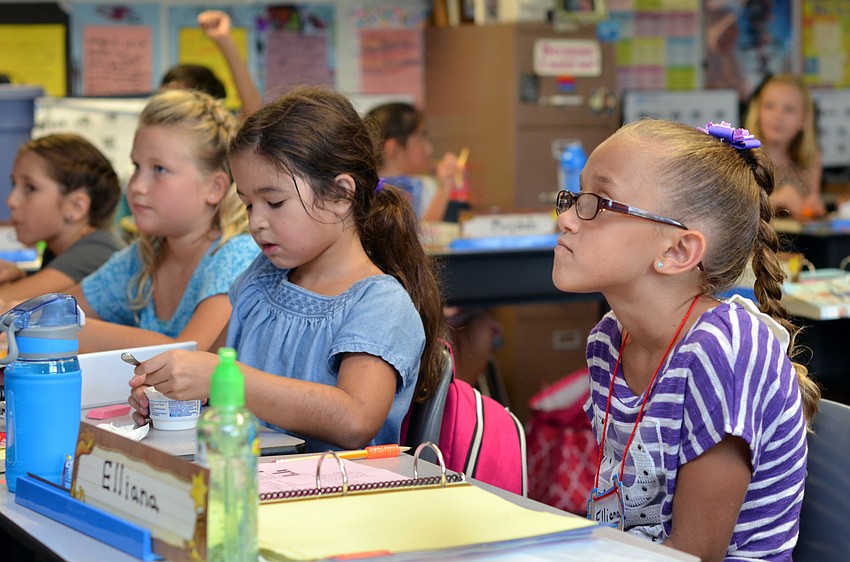 Students are eager for the new school year.