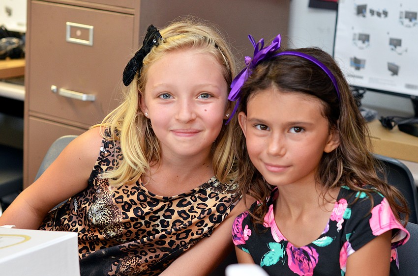 Madison MacDonald and Cecilia Fraser