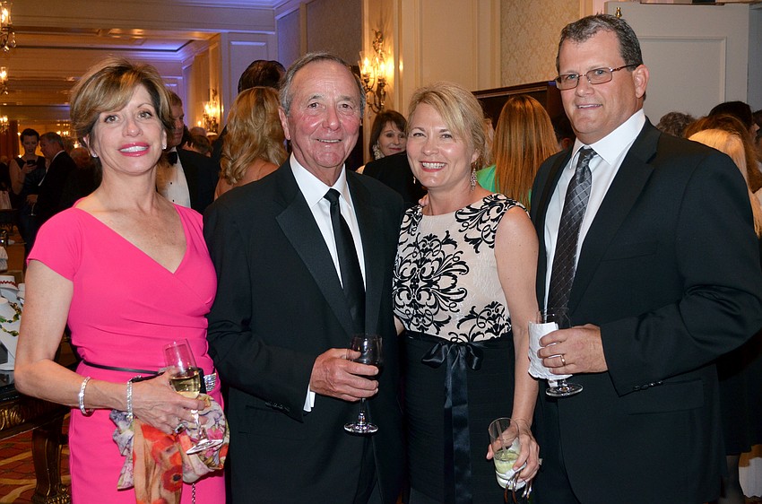Elizabeth and Gary Butler with Cheri and Steve Ziegler