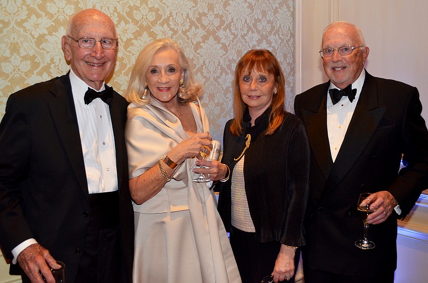 Bill Harrison and Sharon Black Floyd with Sharyn and Doug Chapman