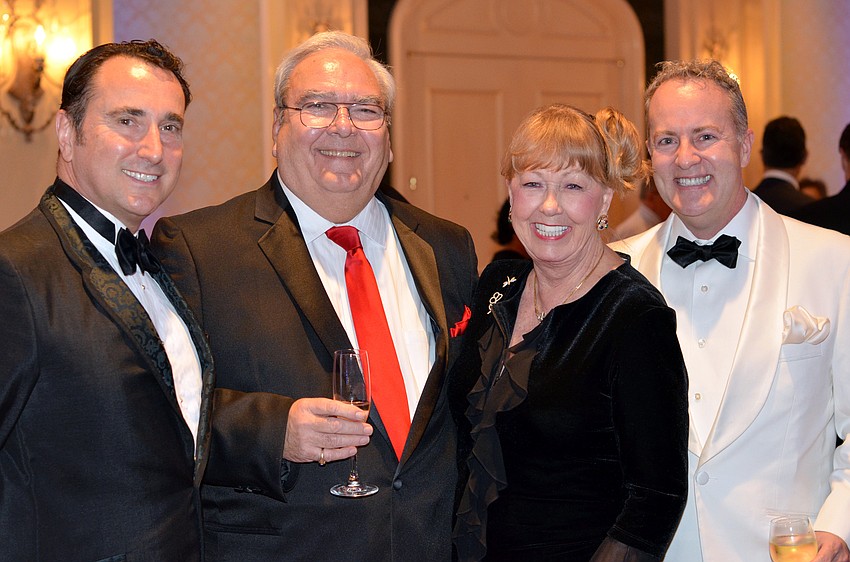 Rick Kerby, Jay and Nina Richardson and Jonathan Coleman