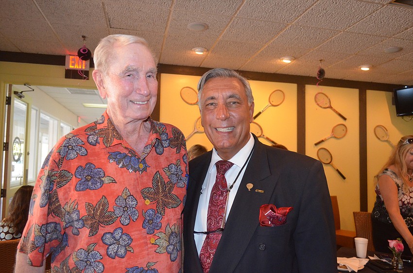 Howard Rooks, of Amore by Andrea, and Andrew Vac, of RE/MAX