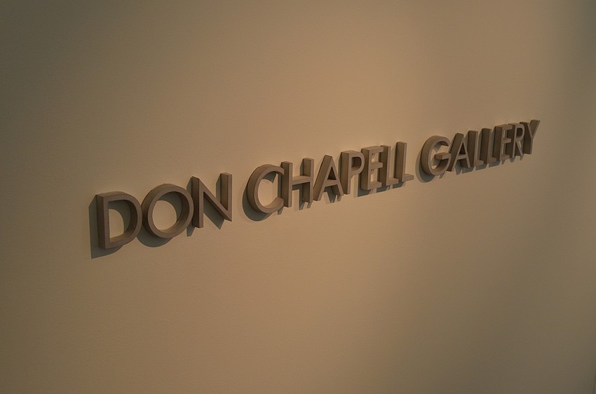 One of the many gallery spaces in the center.