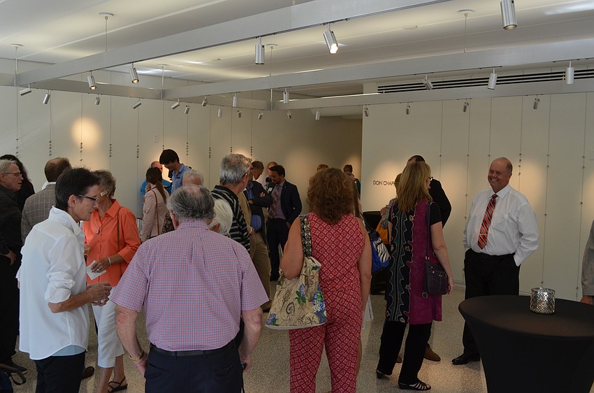 Architecture students and fans gathered at the Center for Architecture Sarasota