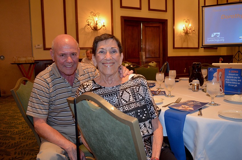 Joel and Sandy Cuba have sponsored other guide dogs in the past.