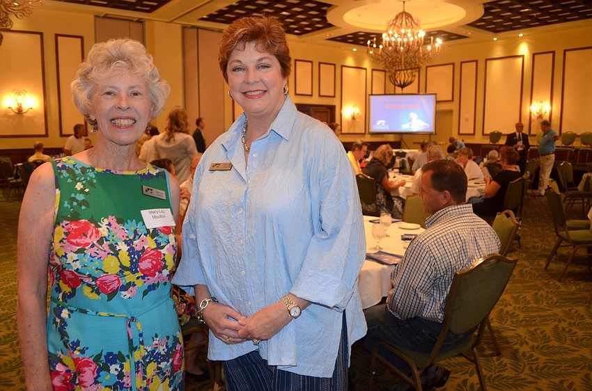 Mary-Lou Moulton and Marge Barpal have attended other guide dog graduations.