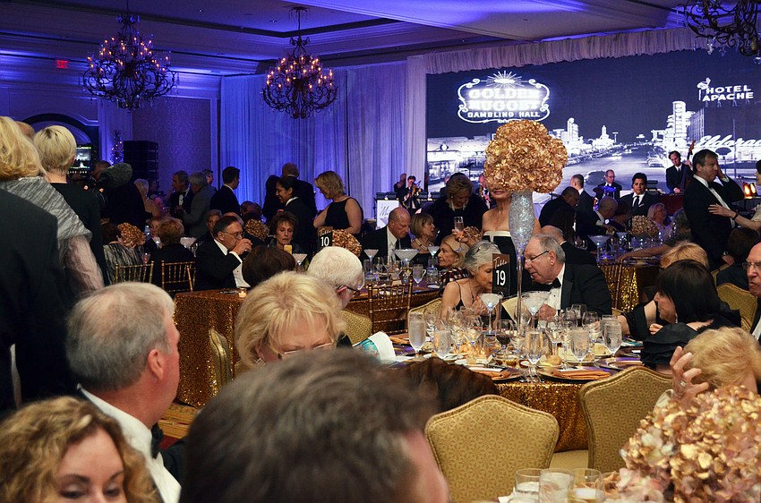 Asolo Rep’s 2015 Gala was themed ‘An Evening Live at the Sands.’