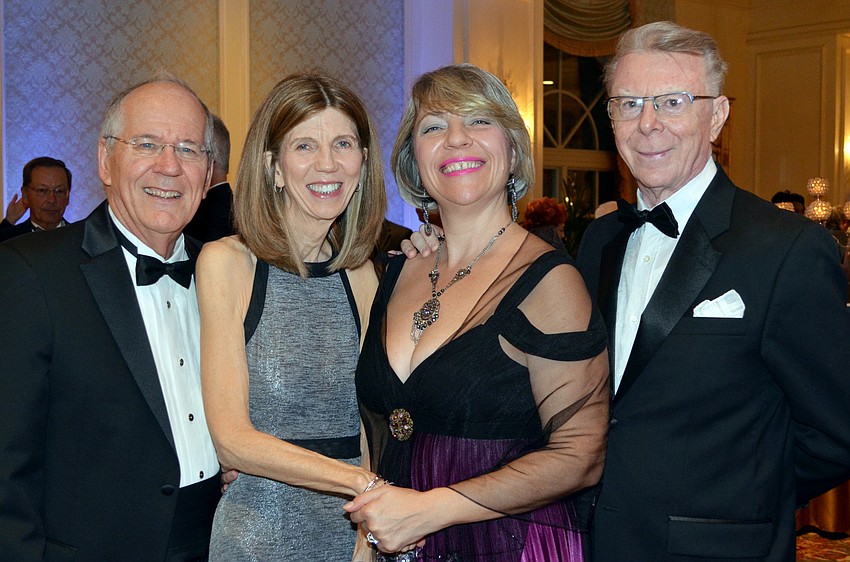 David and Page Dettmann with Tatiana and Ike Cagan