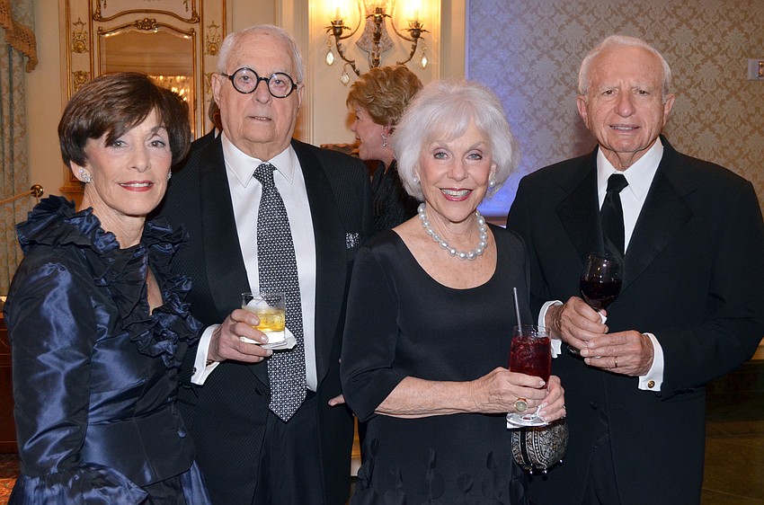 Marlene and John Isaacs with Marge and Chuck Barancik