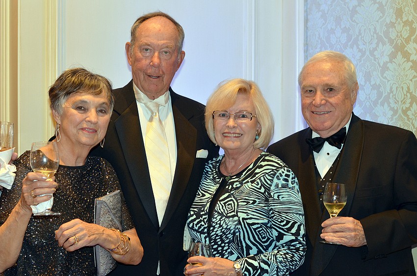 Judy and Hal Sheehan with Glenda and Phil Pasho
