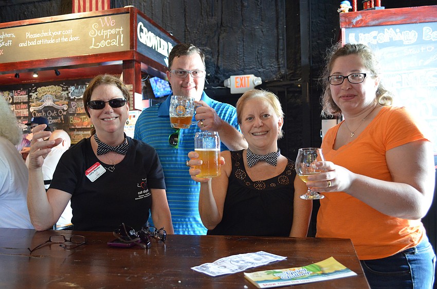 Cathy Worster, Greg Matzer, Becky Denison and Camara Kuich.