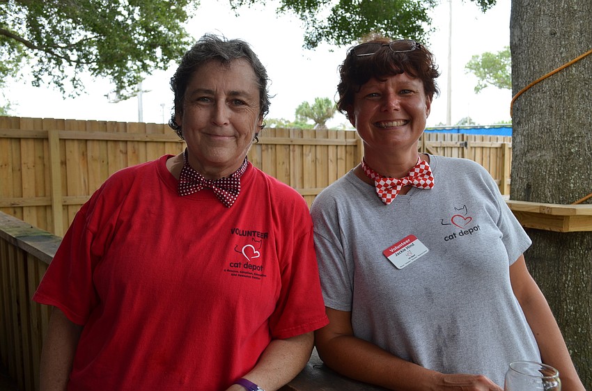 Mary Budd and Jackie Hind