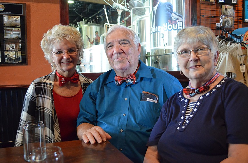 Nancy Colby with Don and Mary Skaggs