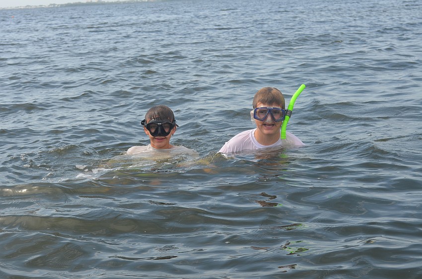 Finn Johnson, 14, and William Giraldo, 14