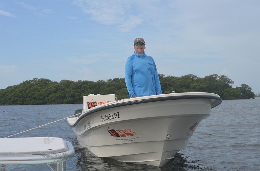 Sarasota Bay Watch Board Member Steve Traves