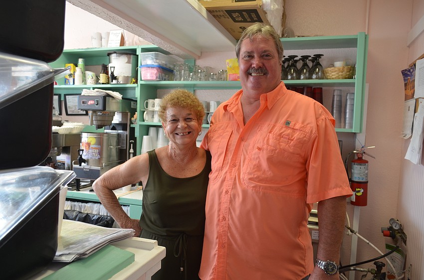 Susie Kelly and Pete Collandra, of Longbeach Café