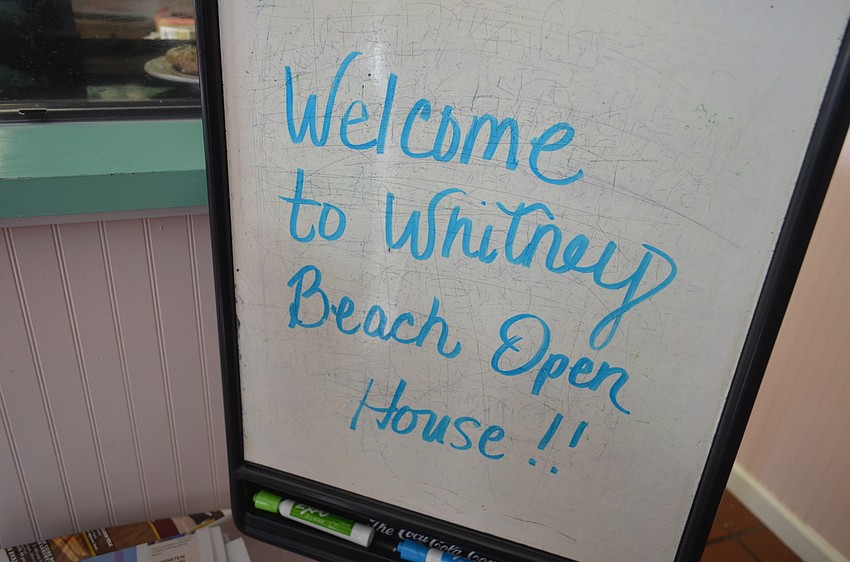 All Whitney Beach businesses were open for residents to tour.