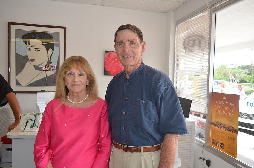 Commissioner Lynn and Jim Larson