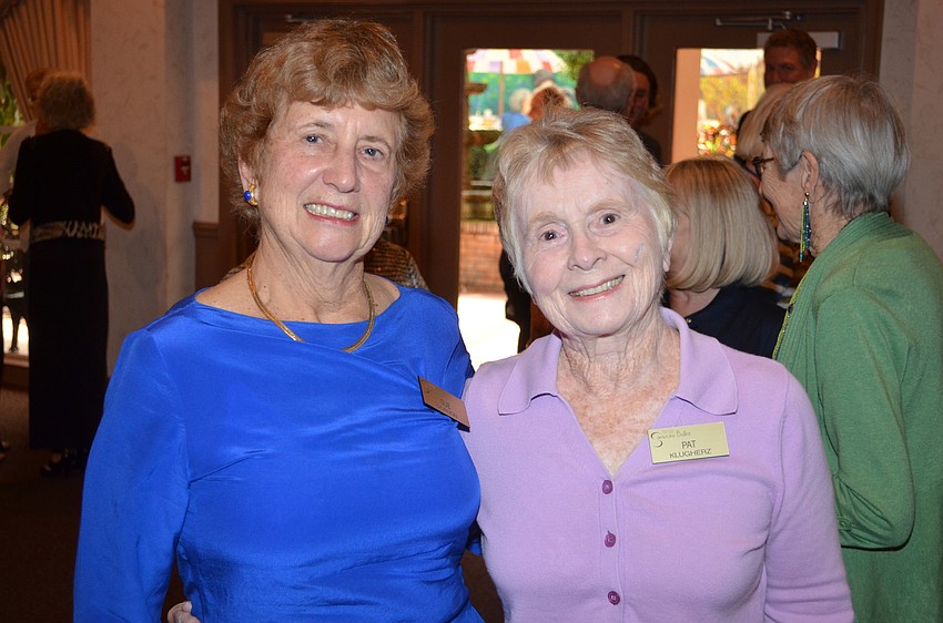 Sue Gordon and Pat Klugherz