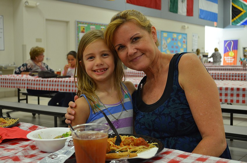 Chesney Beckman and her grandmother Donna Rouse.