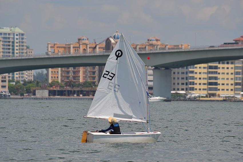 Maxwell Freeman sets sail.