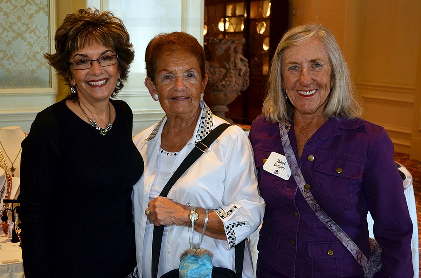 Debbie Hazlett, Angelina Passarella and Janet Granger