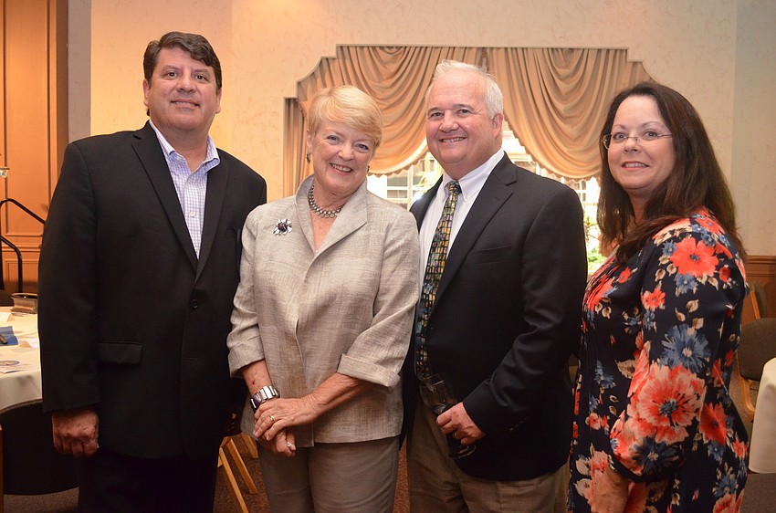 SCOPE Chair Tom Tyron, Carolyn Johnson, Rob Lane and Rebecca Lane