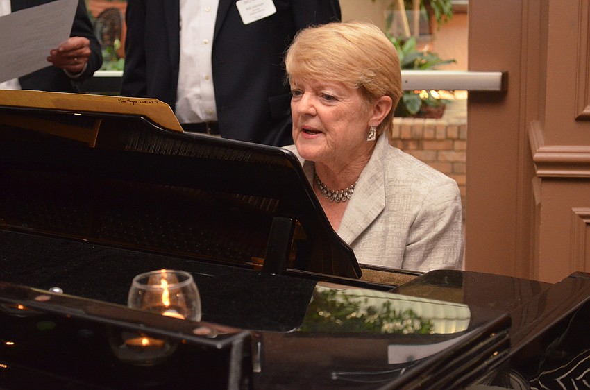 Carolyn Johnson performs 