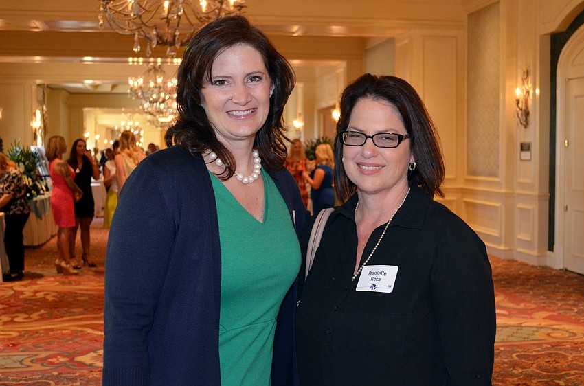 Laura Adcock and Danielle Roca