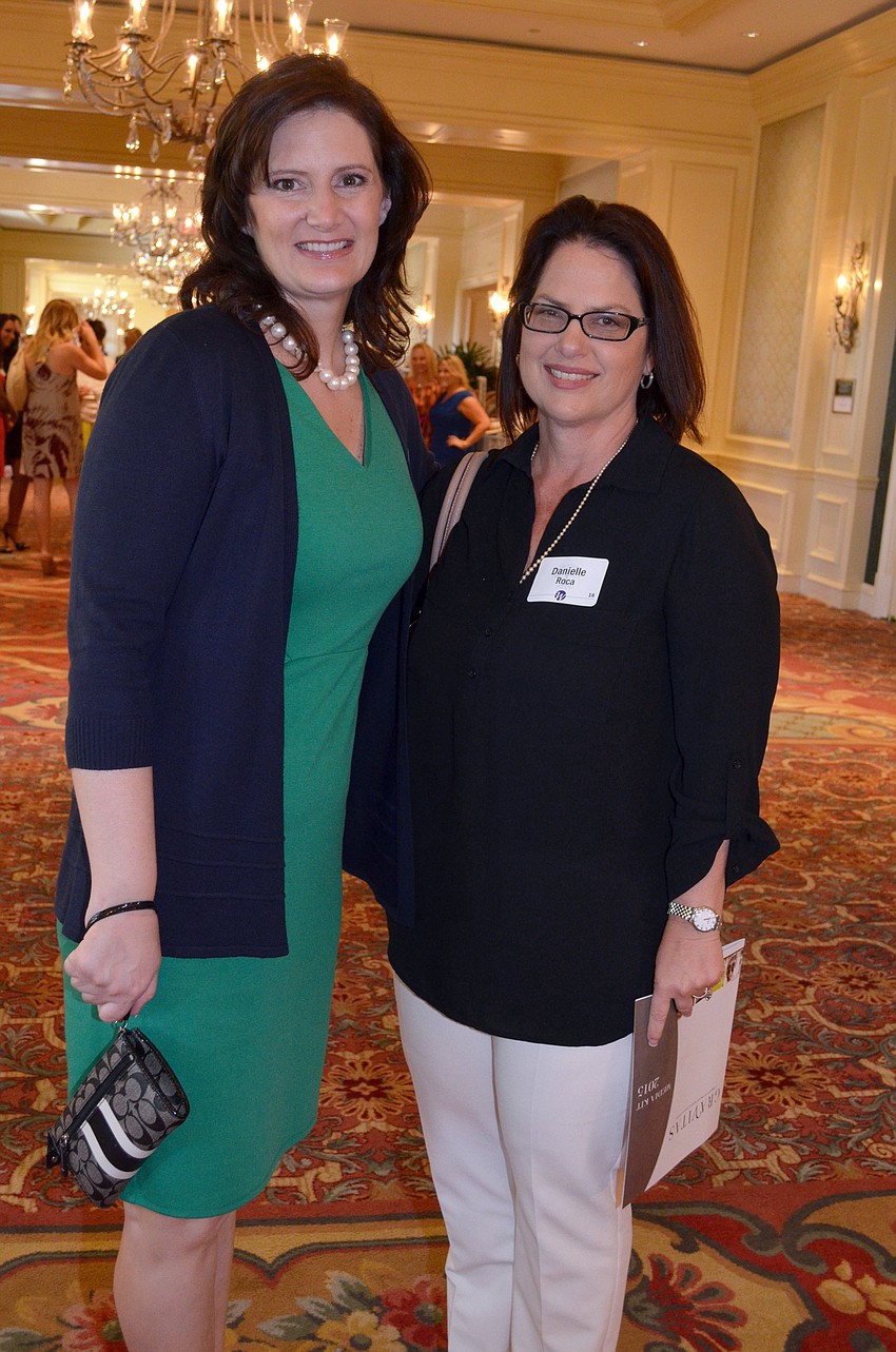 Laura Adcock and Danielle Roca