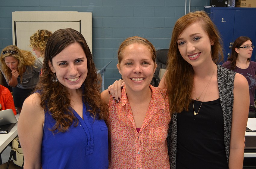 Natasha Goetz, Sarah-Jane Southern and Jillian Bromby