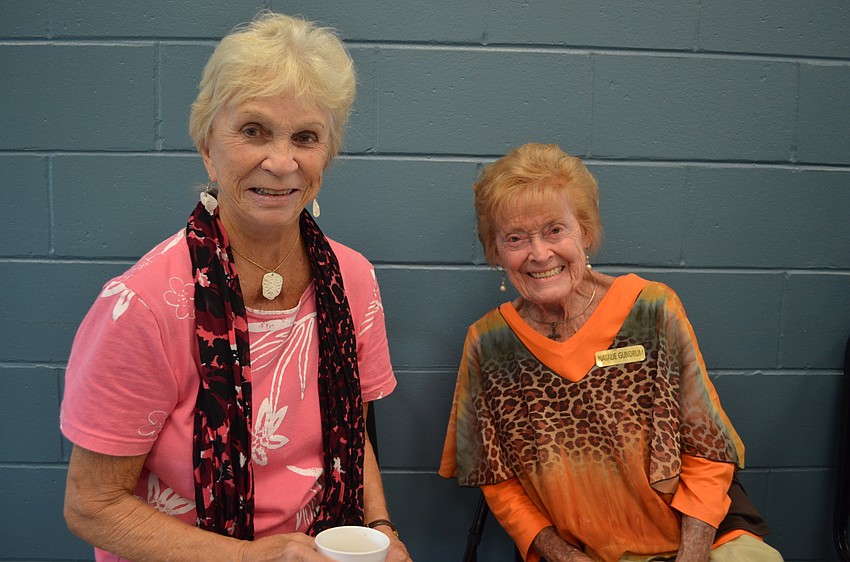 Judy Hall and Natalie Gundrum