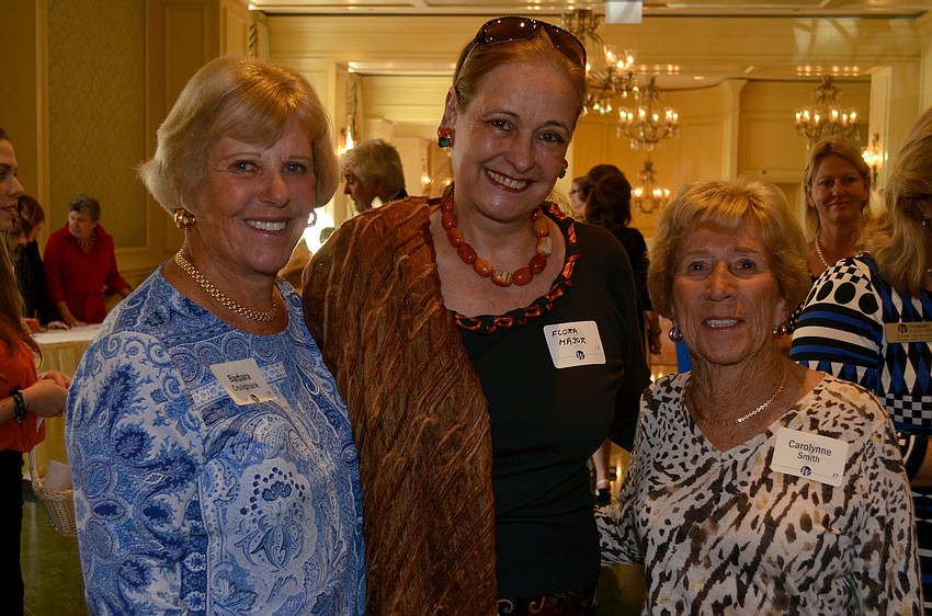 Barbara Cruikshank, Flora Major and Carolynne Smith
