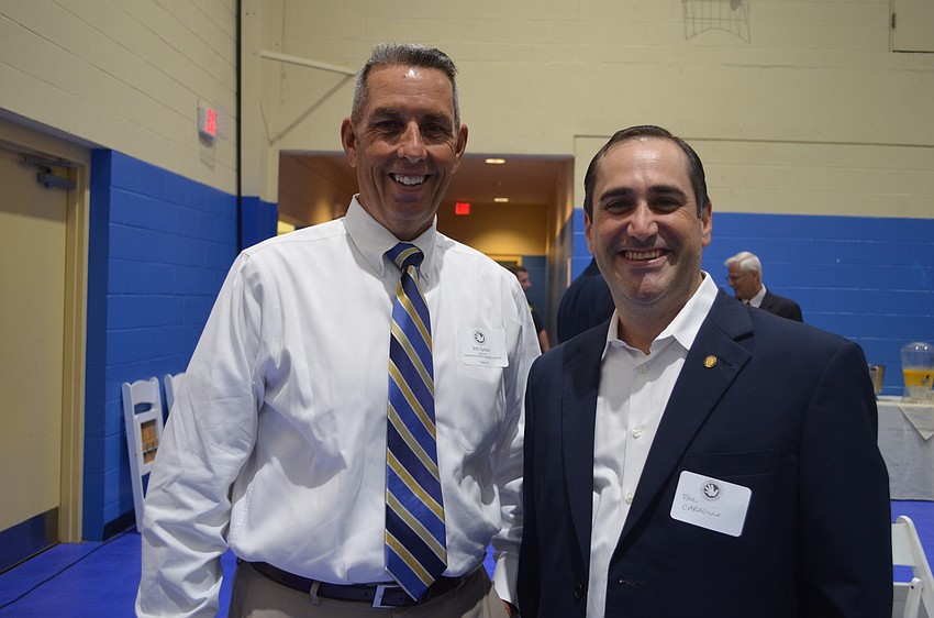 Bill Spitler and Sarasota County Commissioner Paul Caragiulo