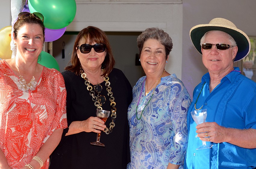 Lynn Lohrenz and Pam Clark with Pam and Curran Smith