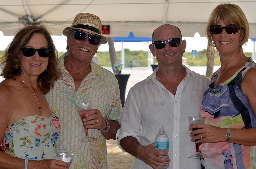 Beverly and Michael St. Hilaire with Mike Wayne and Kendra Newman