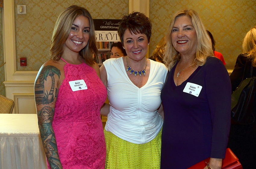 Reva Holcombe, Karen Gaetano and Susan Macrae