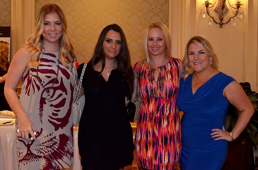 Sara Macrae, Destiny Beckham, Jeanne Paulus and Erin Christy