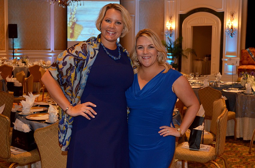 Chairwoman Amy Sankes with Erin Christy