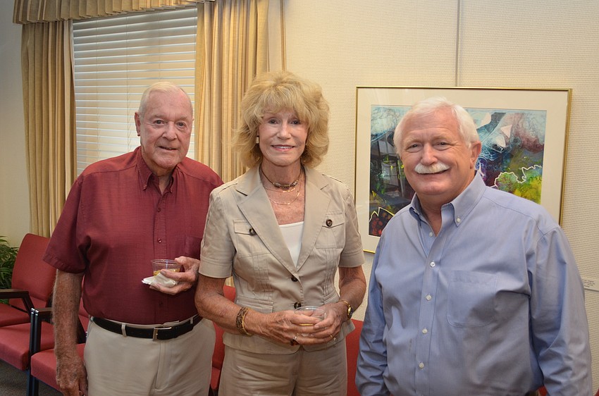 Roberta and Ed Hamilton and Jim Shirley.